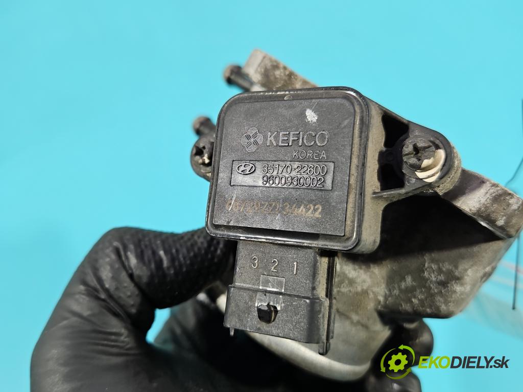 Hyundai Tucson I 2004-2009 2.0 16V XD20: 141 HP  104 kW 1975 cm3 5- klapka 35100-23701 (Škrtiaca klapka)