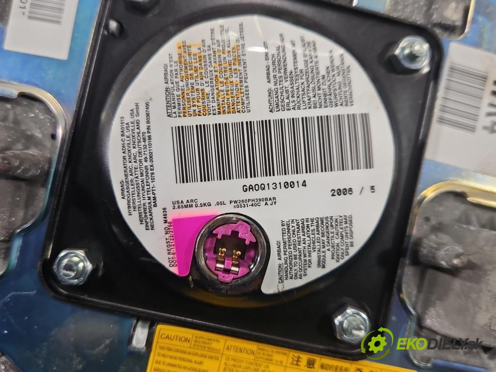 Hyundai Tucson I 2004-2009 2.0 16V XD20: 141 HP  104 kW 1975 cm3 5- airbag vzduchové soubor: