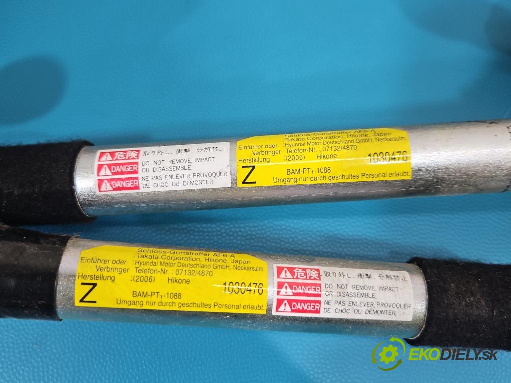 Hyundai Tucson I 2004-2009 2.0 16V XD20: 141 HP  104 kW 1975 cm3 5- airbag vzduchové soubor: 