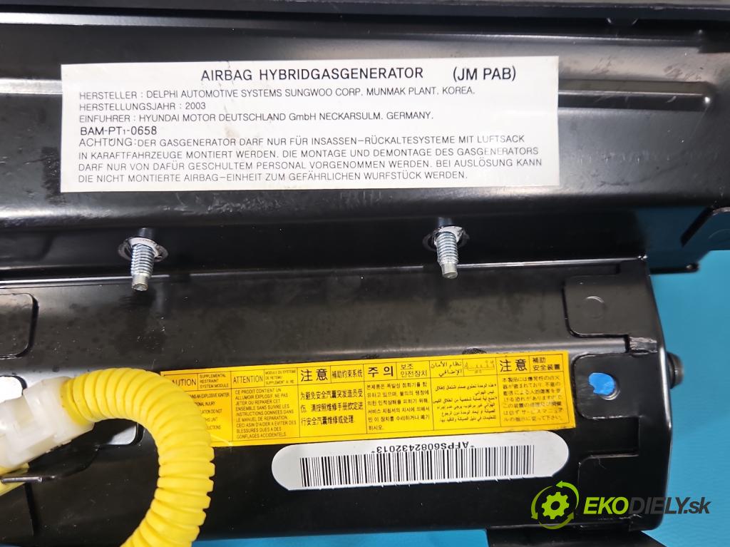 Hyundai Tucson I 2004-2009 2.0 16V XD20: 141 HP  104 kW 1975 cm3 5- airbag vzduchové soubor: