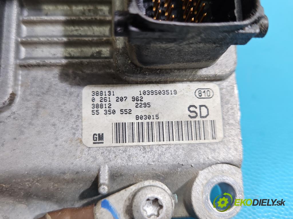 Opel Corsa C 2000-2006 1.2 16V 75 HP manual 55 kW 1199 cm3 3- riadiaca jednotka motora 0261207962