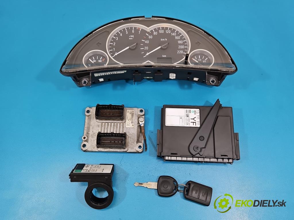 Opel Corsa C 2000-2006 1.2 16V 75 HP manual 55 kW 1199 cm3 3- riadiaca jednotka motora 0261207962