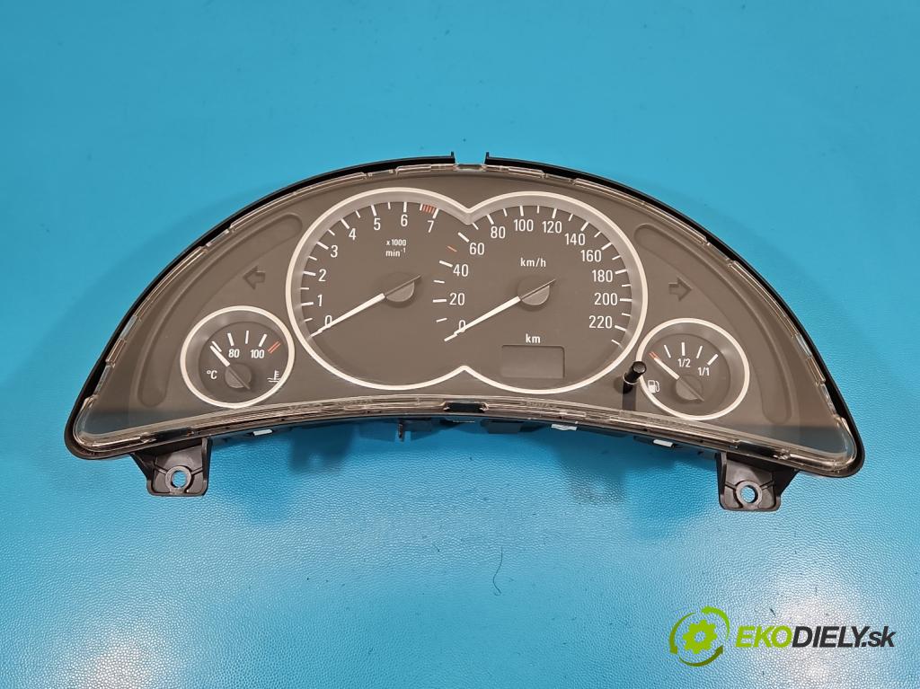 Opel Corsa C 2000-2006 1.2 16V 75 HP manual 55 kW 1199 cm3 3- riadiaca jednotka motora 0261207962