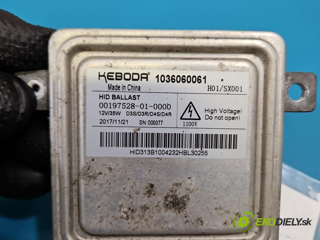 Jaguar F-Pace 16- 2.0d 241KM automatic 177 kW 1999 cm3 5- střídač: xenon 1036060061 (Riadiaca jednotka xenónu)