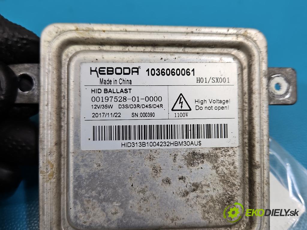 Jaguar F-Pace 16- 2.0d 241KM automatic 177 kW 1999 cm3 5- střídač: xenon 1036060061 (Riadiaca jednotka xenónu)