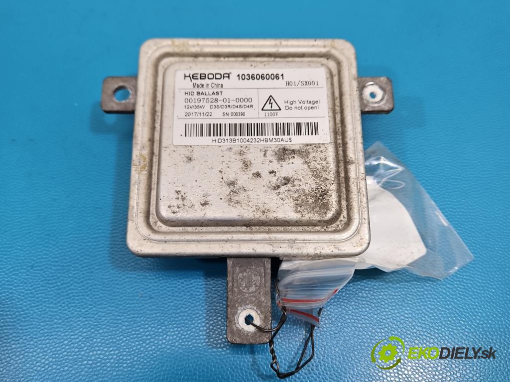 Jaguar F-Pace 16- 2.0d 241KM automatic 177 kW 1999 cm3 5- střídač: xenon 1036060061 (Riadiaca jednotka xenónu)