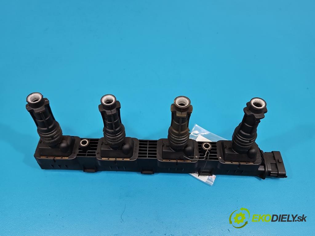 Opel Corsa C 2000-2006 1.2 16V 75 HP manual 55 kW 1199 cm3 3- cievka zapaľovacia 0221503472 (Zapaľovacia cievka)