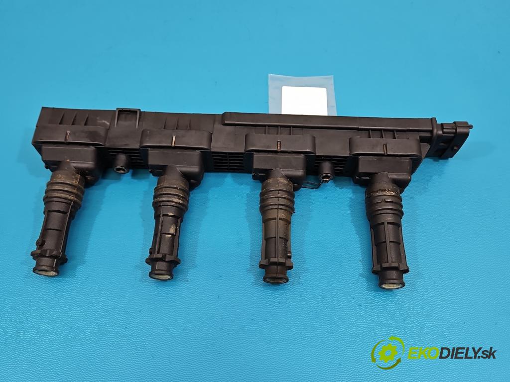 Opel Corsa C 2000-2006 1.2 16V 75 HP manual 55 kW 1199 cm3 3- cievka zapaľovacia 0221503472 (Zapaľovacia cievka)