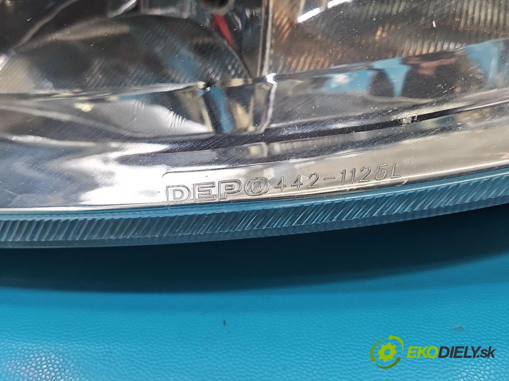 Opel Corsa C 2000-2006 1.2 16V 75 hp manual 55 kW 1199 cm3 3- světlo levý  (Klika dveří ostatní)