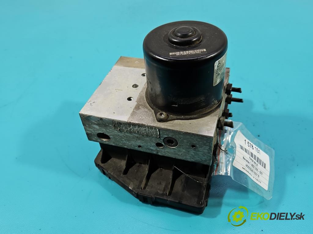 Mercedes C W203 2000-2007 2.0 kompressor 163 HP manual 120 kW 1998 cm3 4- čerpadlo abs A0044310512 (Pumpa ABS)