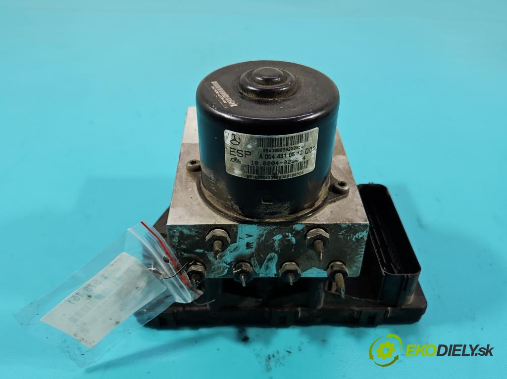 Mercedes C W203 2000-2007 2.0 kompressor 163 HP manual 120 kW 1998 cm3 4- čerpadlo abs A0044310512 (Pumpa ABS)