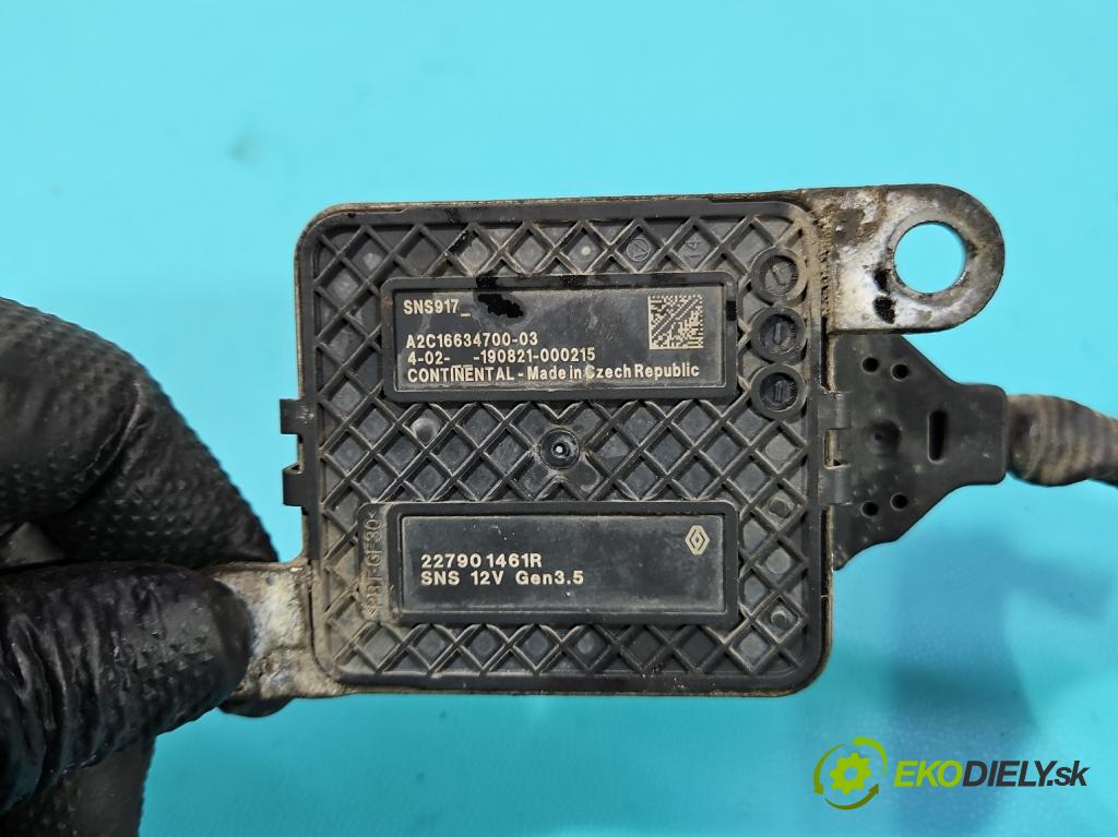 Dacia Dokker 2012- 1.5 dci 95 HP manual 70 kW 1461 cm3 5- Sonda lambda 227901461R (Lambda sonda)