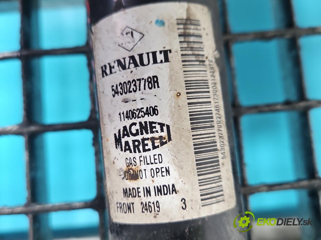 Dacia Dokker 2012- 1.5 dci 95 hp manual 70 kW 1461 cm3 5- tlumič přední pravý 543023778R (Klika dveří ostatní)