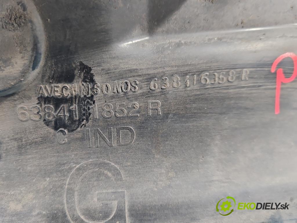 Dacia Dokker 2012- 1.5 dci 95 HP manual 70 kW 1461 cm3 5- Blatník: predné ľavé 638411852R