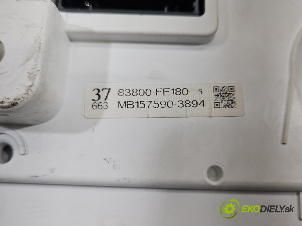 Toyota Corolla E21 2019- 1.8 16V 98 HP automatic 72 kW 1798 cm3 4- prístrojovka/ budíky 83800-FE180 (Prístrojová doska)