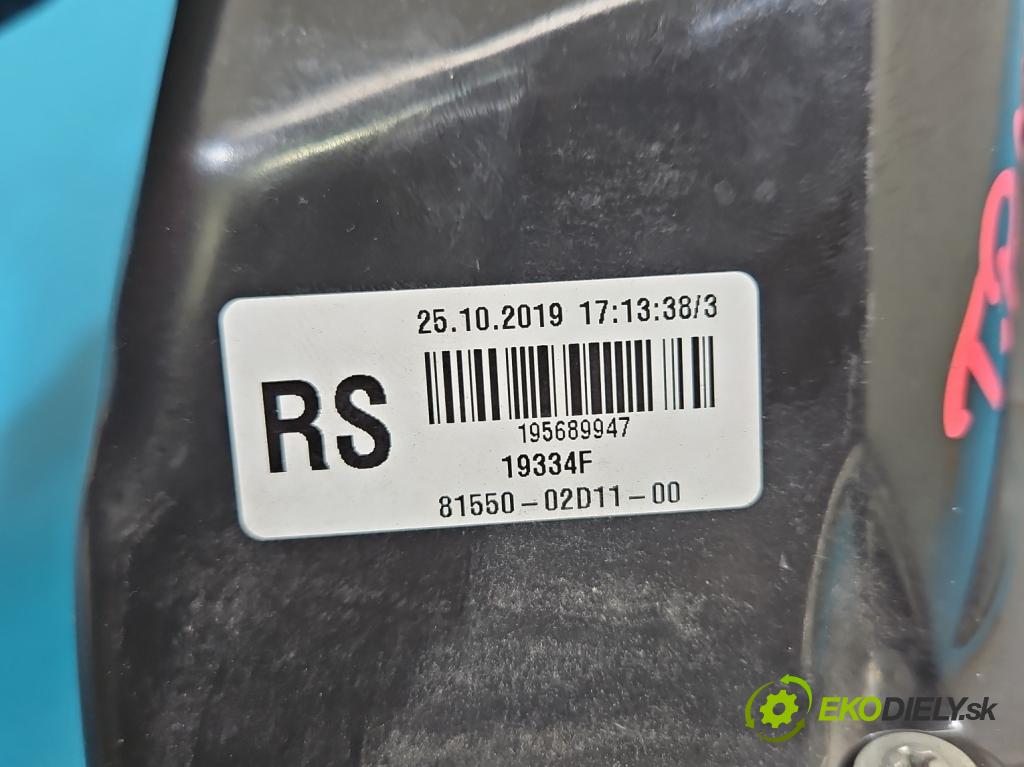 Toyota Corolla E21 2019- 1.8 16V 98 hp automatic 72 kW 1798 cm3 4- světlo zadní pravé 81550-02D11-00 (Klika dveří ostatní)