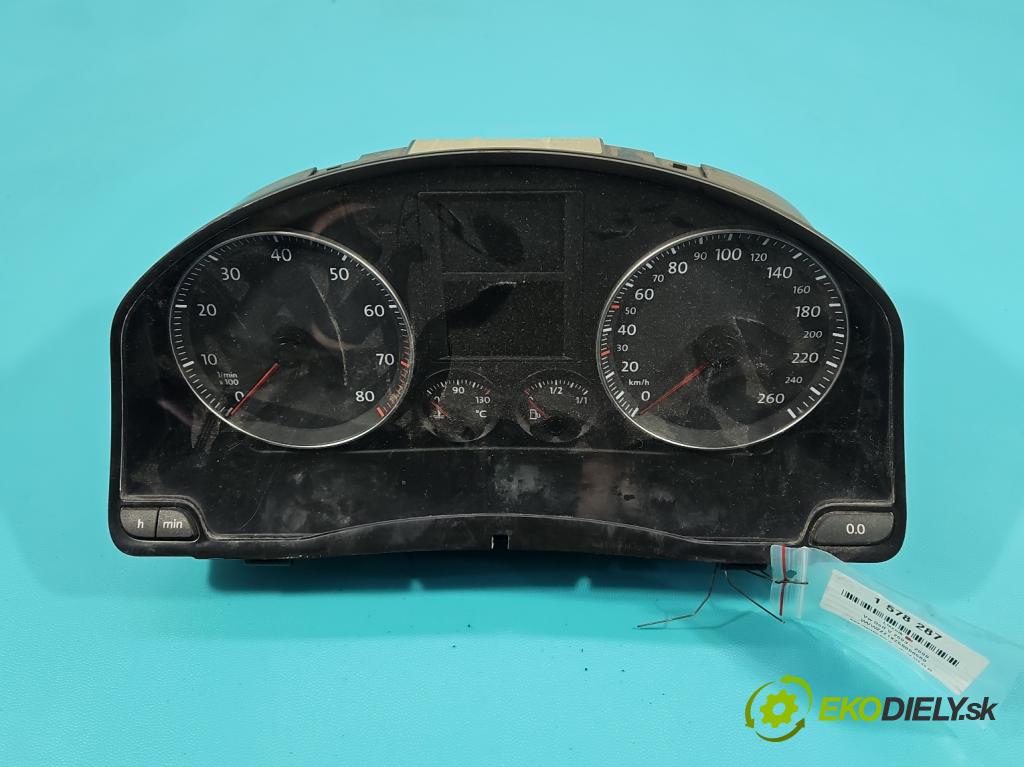 Vw Golf V 2003-2009 1.6 FSI 116 HP manual 85 kW 1598 cm3 5- prístrojovka/ budíky 1K0920851G (Prístrojová doska)