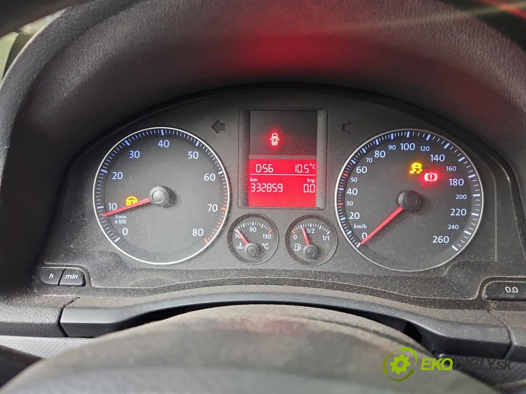Vw Golf V 2003-2009 1.6 FSI 116 HP manual 85 kW 1598 cm3 5- prístrojovka/ budíky 1K0920851G (Prístrojová doska)