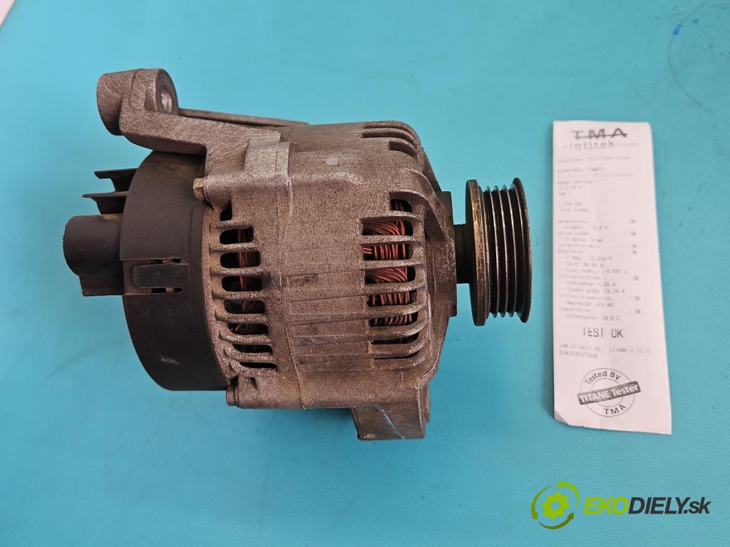Fiat Siena 1.2 8V 73 HP manual 54 kW 1242 cm3 4- Alternator  (Alternátor)