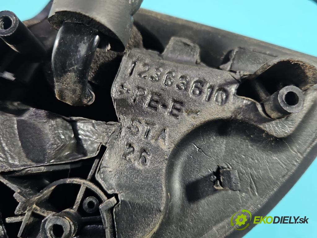 Citroen C3 I 2002-2009 1.4 hdi 68 HP manual 50 kW 1398 cm3 5- zrkadlo pravé  (Kľučka dverí ostatné)