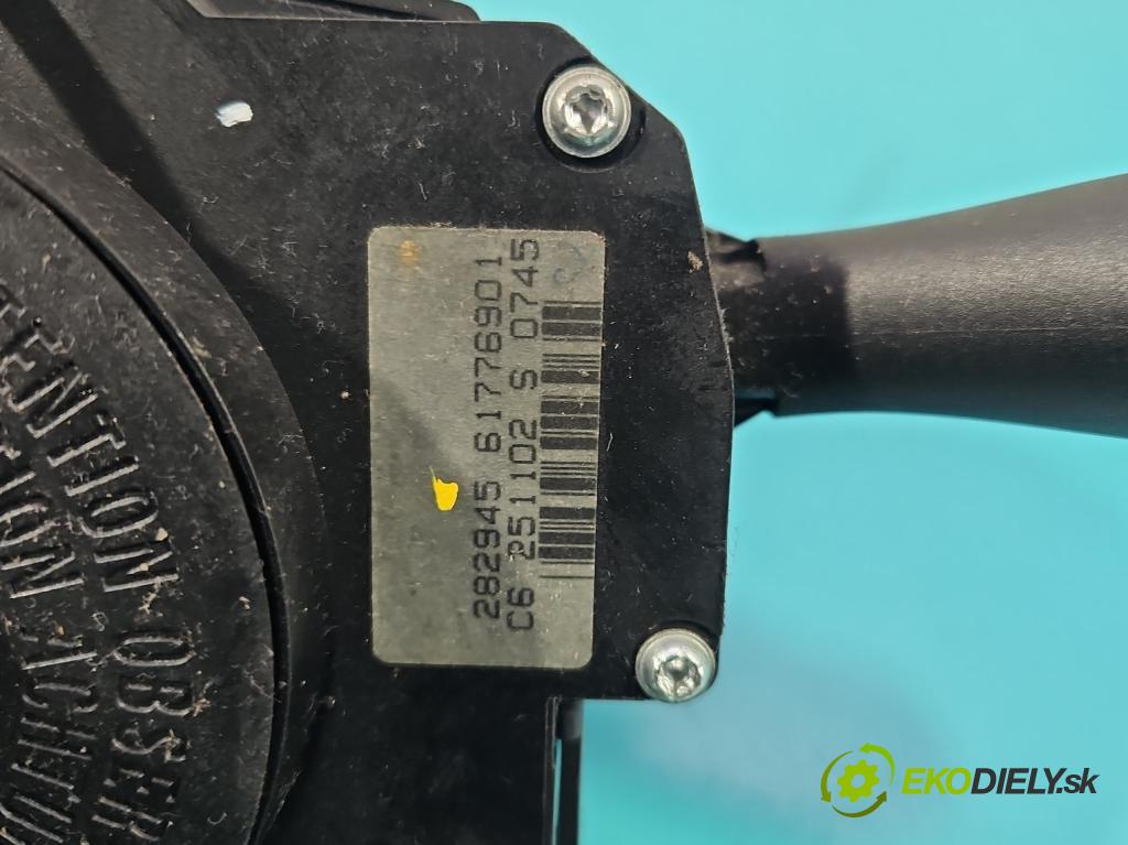 Citroen C3 I 2002-2009 1.4 hdi 68 hp manual 50 kW 1398 cm3 5- Přepínač sdružený 96474013XT (Páčky pod volantem)