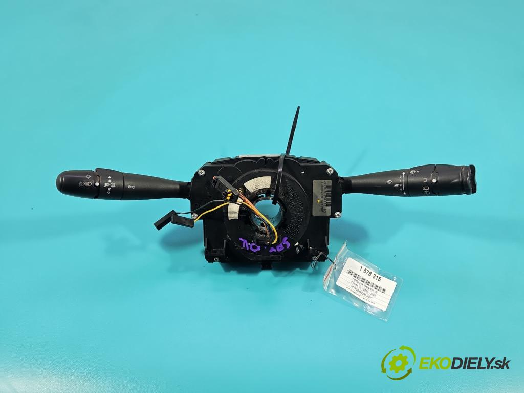 Citroen C3 I 2002-2009 1.4 hdi 68 hp manual 50 kW 1398 cm3 5- Přepínač sdružený 96474013XT (Páčky pod volantem)