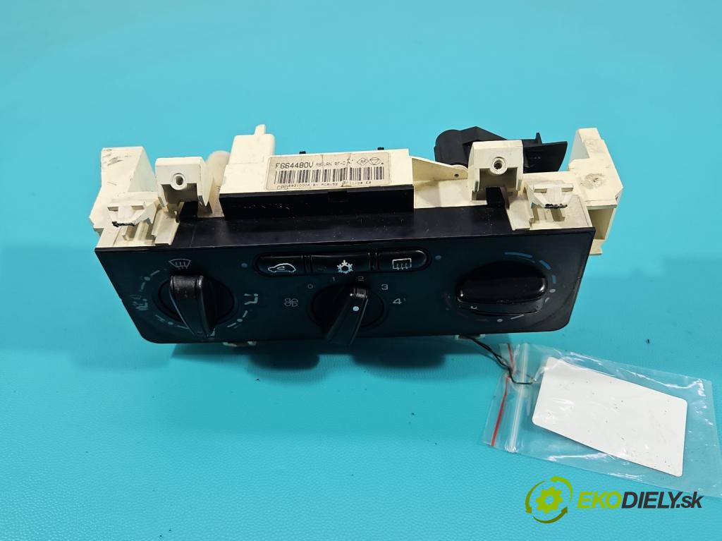 Citroen C3 I 2002-2009 1.4 hdi 68 HP manual 50 kW 1398 cm3 5- panel kúrenia F664480V