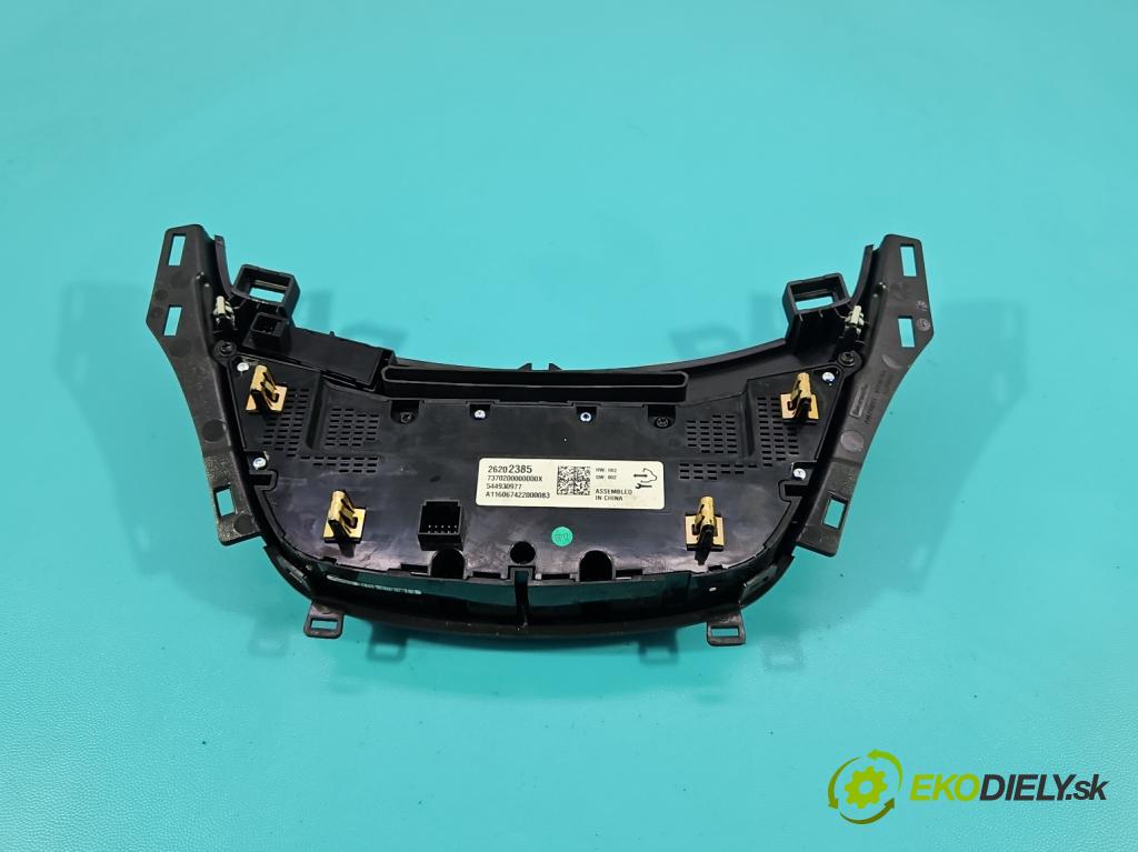 Opel Insignia A 2008-2017 2.0 cdti B20DTH: 170 HP automatic 125 kW 1956 cm3 5- panel kúrenia 544930977