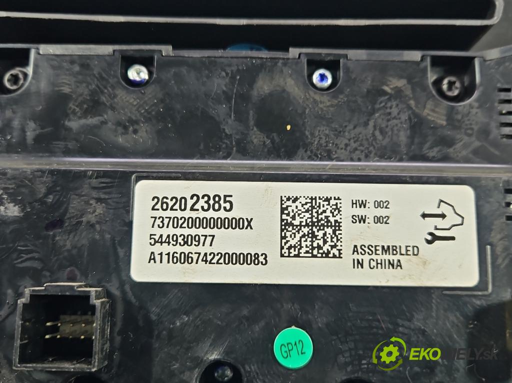 Opel Insignia A 2008-2017 2.0 cdti B20DTH: 170 HP automatic 125 kW 1956 cm3 5- panel kúrenia 544930977