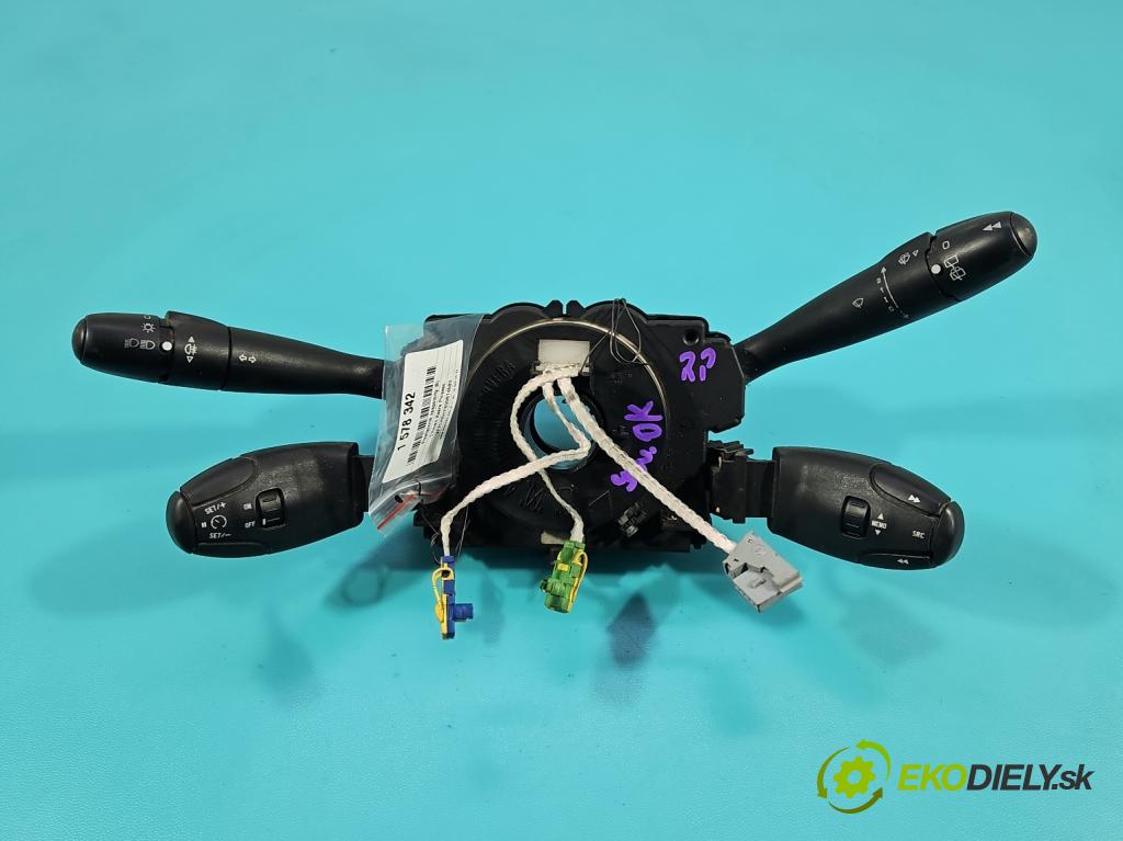 Citroen Xsara Picasso 2.0 hdi 110 HP manual 81 kW 1997 cm3 5- prepínač komplex: 96574674XT (Prepínacie páčky pod volantom)