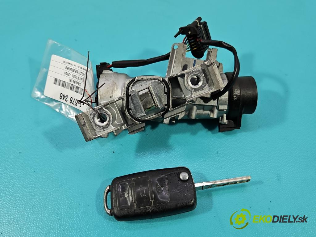 Vw Golf V 2003-2009 1.6 FSI 116 HP manual 85 kW 1598 cm3 5- Spínačka  (Spínacia skrinka)