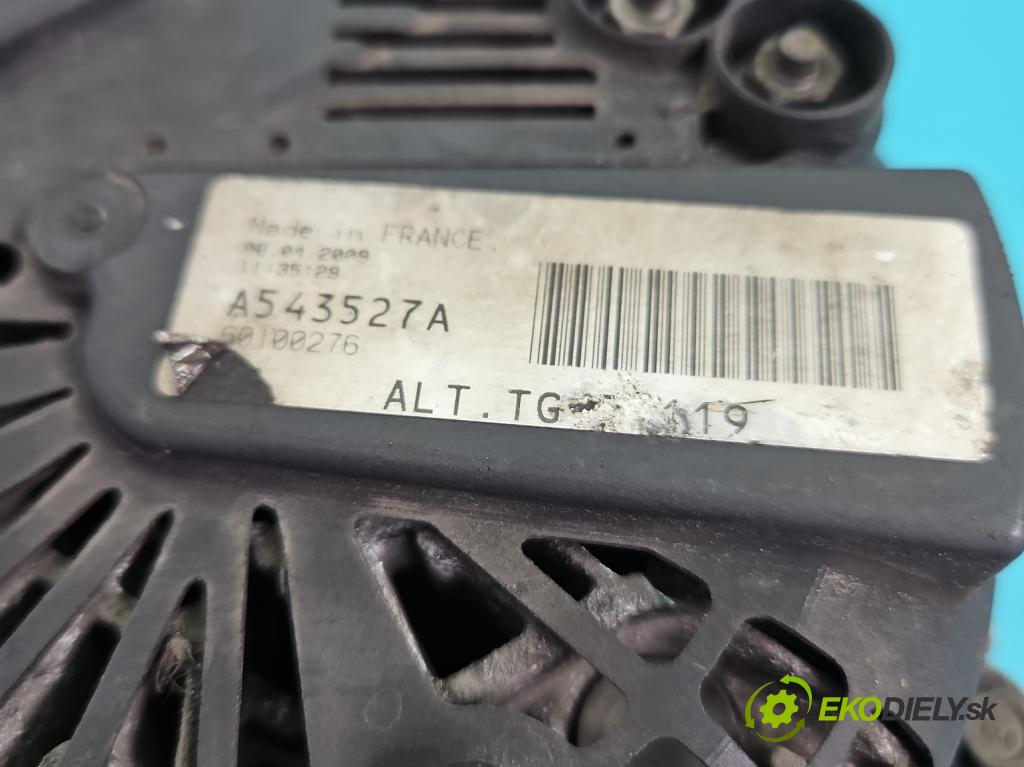 Citroen C3 I 2002-2009 1.4 hdi 68 HP manual 50 kW 1398 cm3 5- Alternator  (Alternátor)