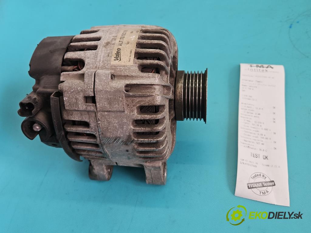 Citroen C3 I 2002-2009 1.4 hdi 68 HP manual 50 kW 1398 cm3 5- Alternator  (Alternátor)