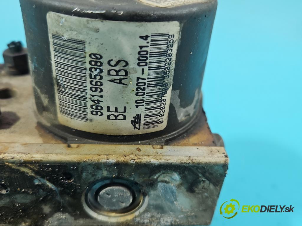Citroen C3 I 2002-2009 1.4 hdi 68 HP manual 50 kW 1398 cm3 5- čerpadlo abs 9641965380 (Pumpa ABS)