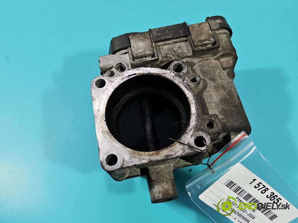 Vw Golf V 2003-2009 1.6 FSI 116 HP manual 85 kW 1598 cm3 5- klapka 03C133062A (Škrtiaca klapka)