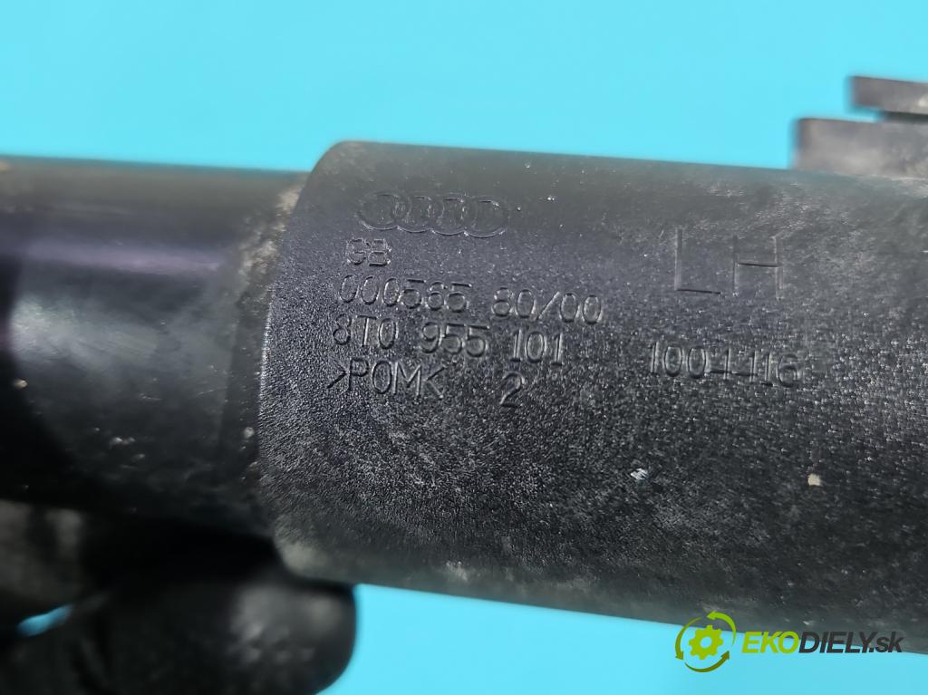 Audi A5 8T 2007-2016 1.8 TFSI 170 hp manual 125 kW 1798 cm3 2- ostřikovač reflektor: levý 8T0955101 (Motorek ostřikovačů)