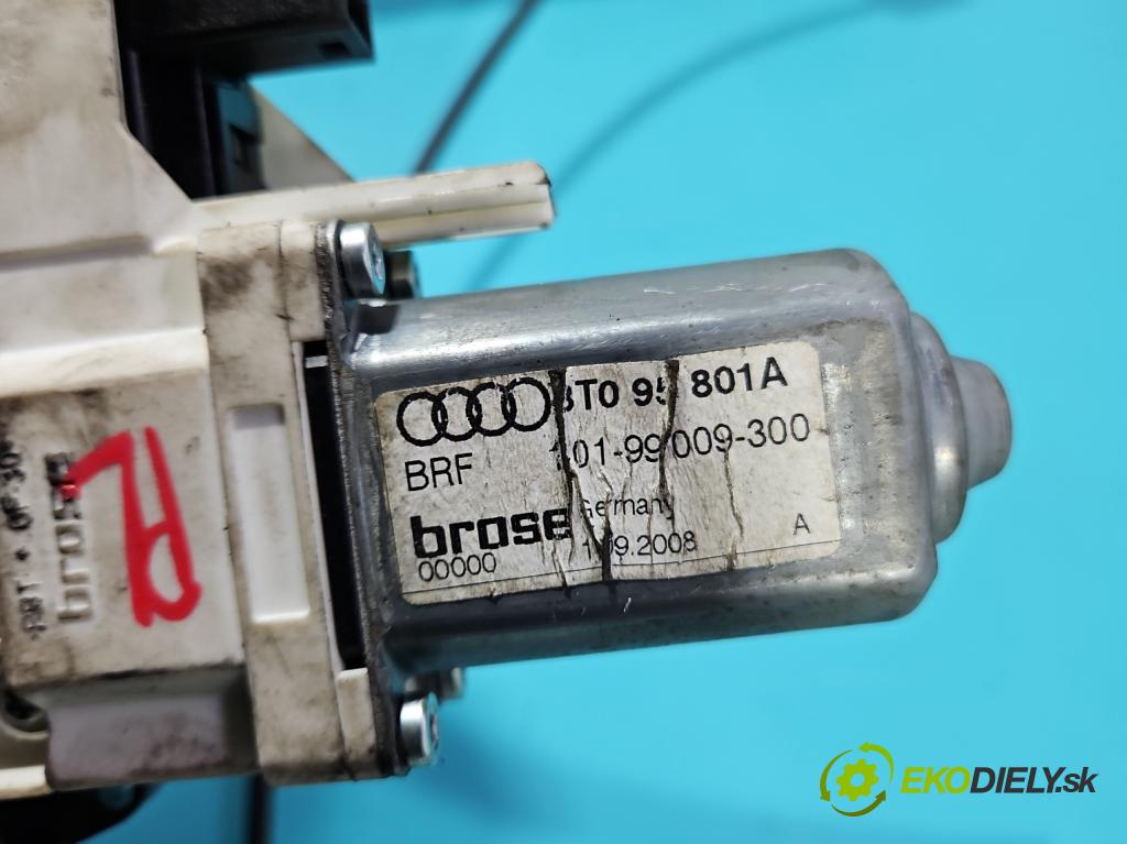 Audi A5 8T 2007-2016 1.8 TFSI 170 hp manual 125 kW 1798 cm3 2- mechanismus stahování přední levý