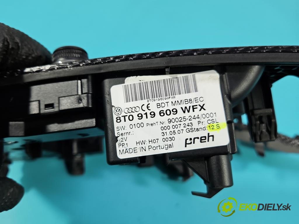 Audi A5 8T 2007-2016 1.8 TFSI 170 HP manual 125 kW 1798 cm3 2- prepínač rádio: navigácie 8T0919609WFX