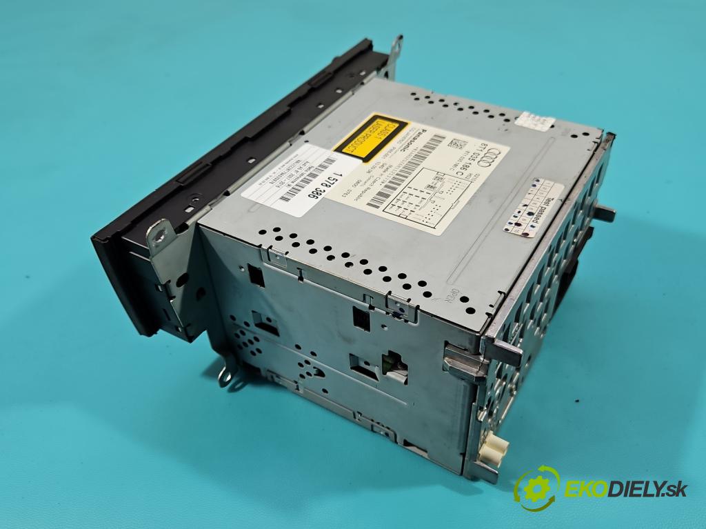 Audi A5 8T 2007-2016 1.8 TFSI 170 HP manual 125 kW 1798 cm3 2- Radio originál 8T1035186C