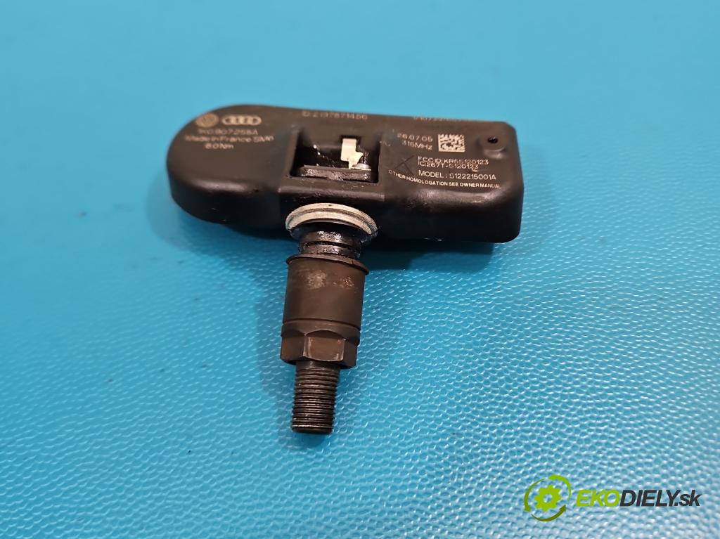 Vw Passat B6 2005-2010 2.0 TFSI 200 hp automatic 147 kW 1984 cm3 5- snímač tlaku pneumatika 1K0907255A (Snímač tlaku v pneumatice)