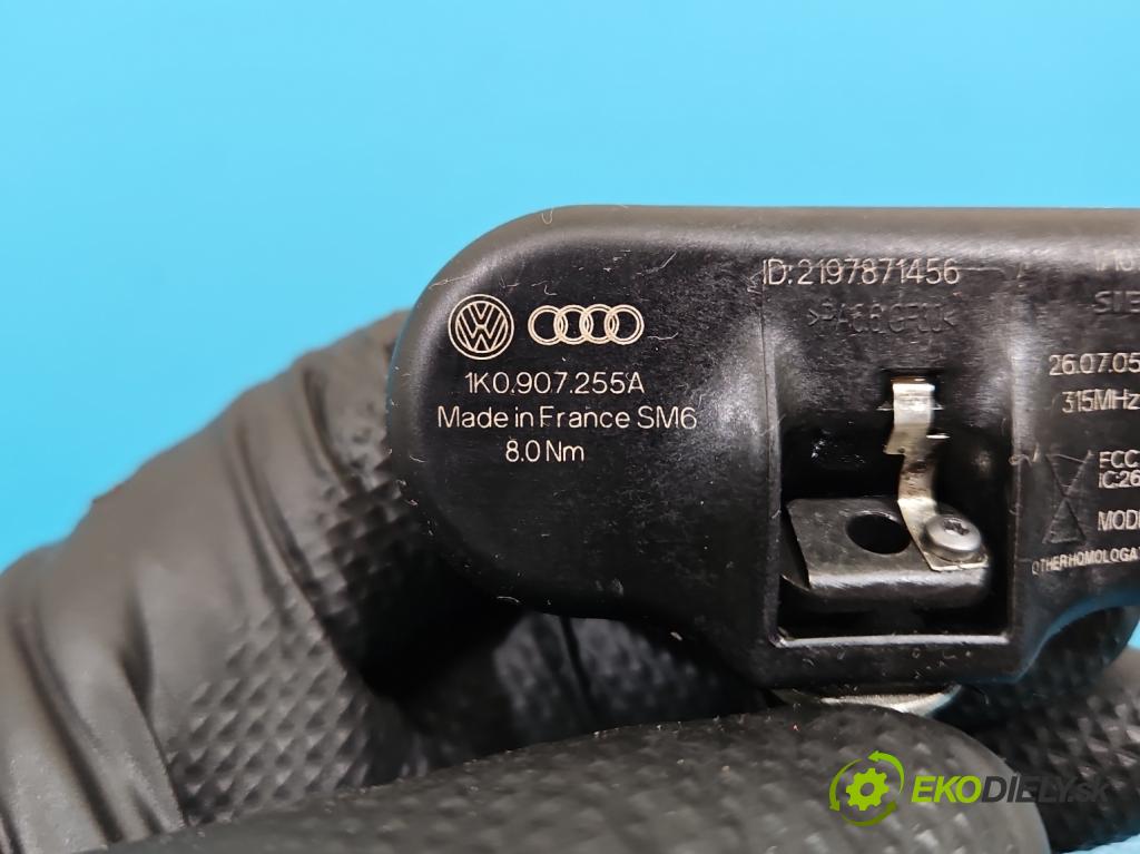 Vw Passat B6 2005-2010 2.0 TFSI 200 hp automatic 147 kW 1984 cm3 5- snímač tlaku pneumatika 1K0907255A (Snímač tlaku v pneumatice)
