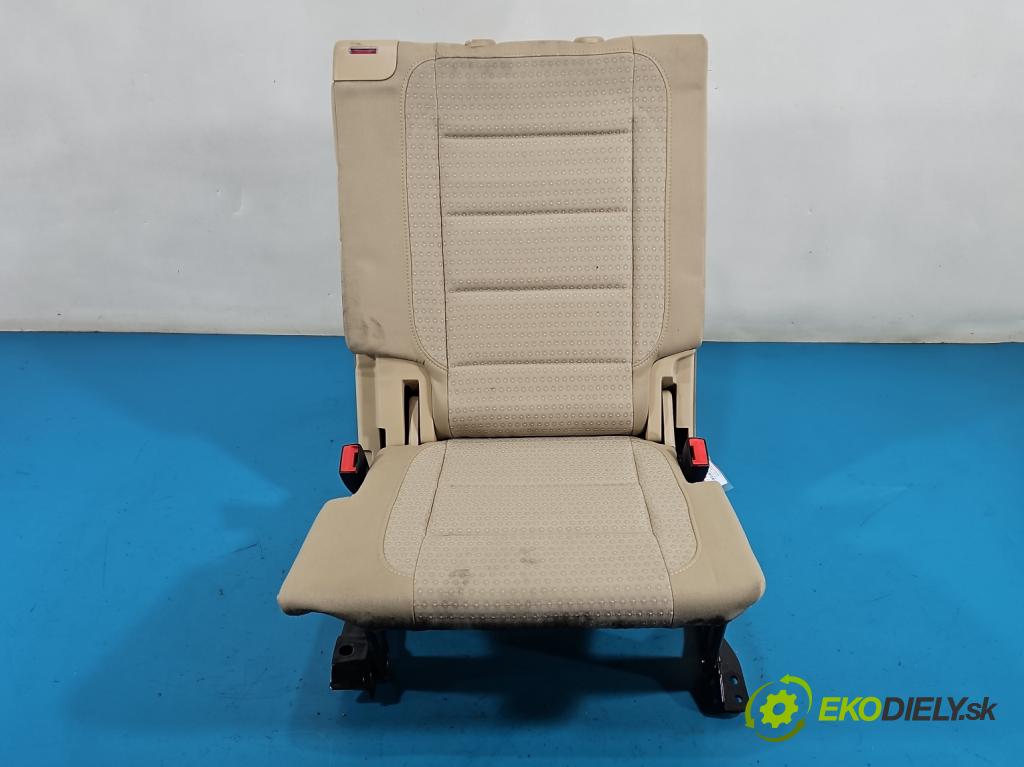 Vw Touran I 2003-2015 2.0 tdi 140 HP manual 103 kW 1968 cm3 5- Sedačka zadné pravý III 