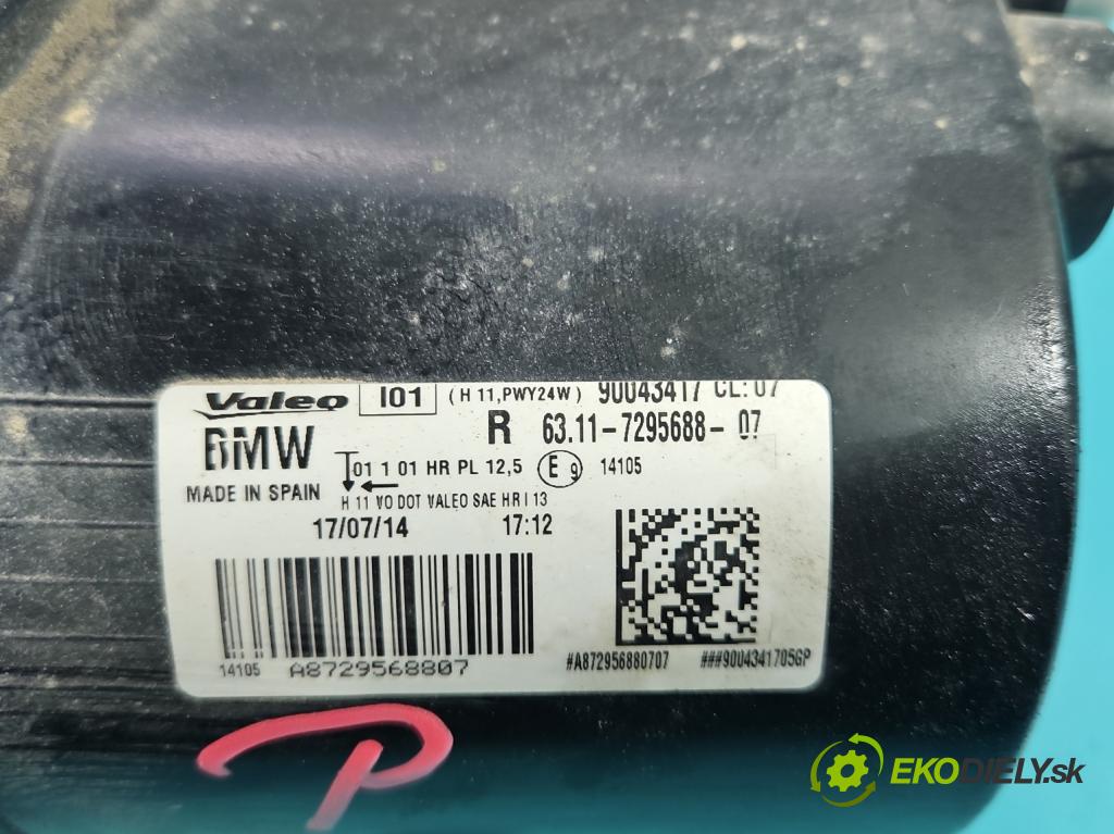 Bmw i3 2013–2022 0.0 elektrický: 170 HP automatic 125 kW 1 cm3 5- Halogen pravý 63117295688 (Kľučka dverí ostatné)