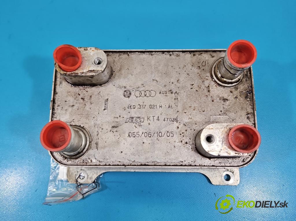 Vw Passat B6 2005-2010 2.0 TFSI 200 HP automatic 147 kW 1984 cm3 5- chladič oleja: 4E0317021H