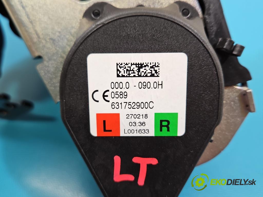 Jaguar F-Pace 16- 2.0d 241KM automatic 177 kW 1999 cm3 5- pas bezpečnosť: zadné ľavý 631752900C