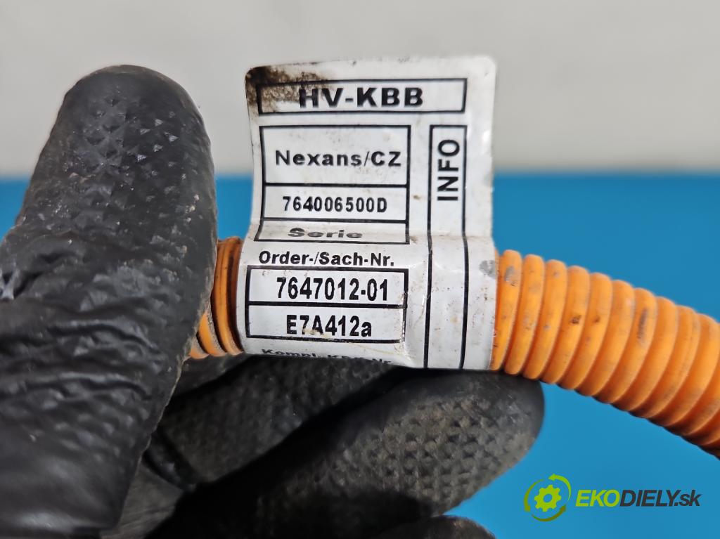 Bmw i3 2013–2022 0.0 elektrický: 170 HP automatic 125 kW 1 cm3 5- Zväzok: ostatné 764006500D