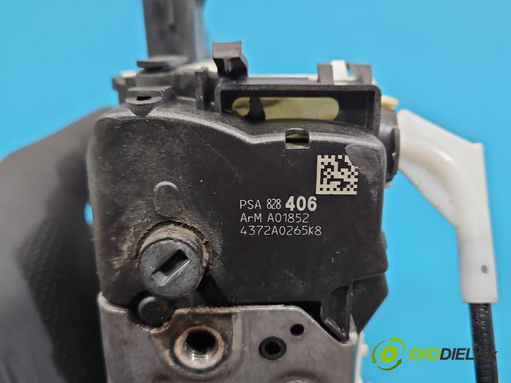 Citroen Berlingo II 2008-2018 1.6 hdi 75 HP manual 55 kW 1560 cm3 5- zámok predné ľavý 828406