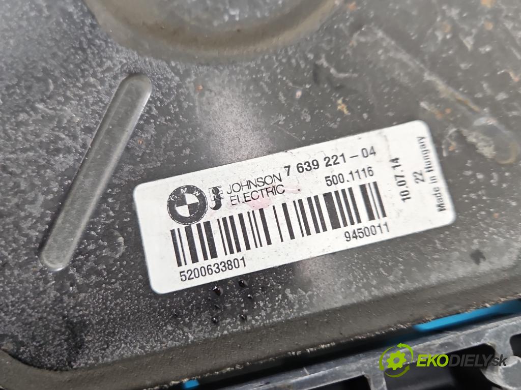 Bmw i3 2013-2022 0.0 elektrický: 170 HP automatic 125 kW 1 cm3 5- Ventilátor chladiča 7639221