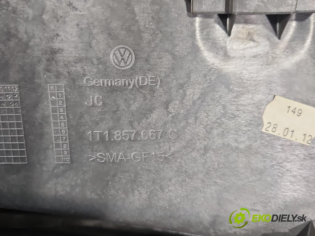 Vw Touran I 2003-2015 2.0 tdi 140 hp manual 103 kW 1968 cm3 5- kokpit,přistrojova deska