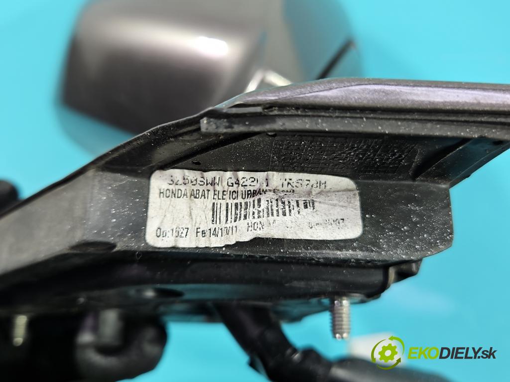 Honda CR-V III 2006-2011 2.2 i-CTDi 150 HP manual 110 kW 2199 cm3 5- zrkadlo ľavé  (Kľučka dverí ostatné)